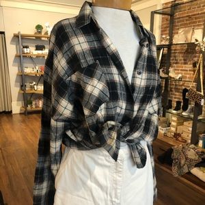 Dark Green Plaid shirt